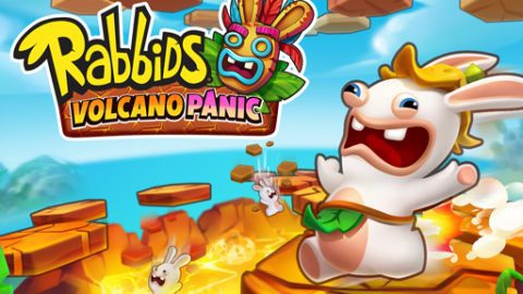 Rabbids Volcano Panic - brezplačna igra na netu