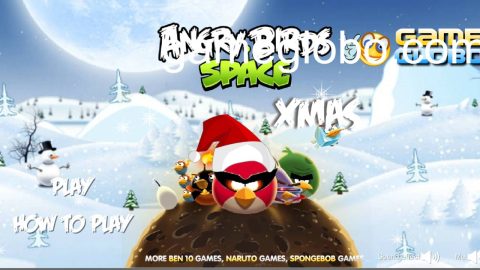 Božični Angry Birds na igrena.net