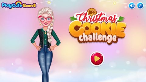 Božična igra Bff Christmas Cookie Challenge na igrena.net