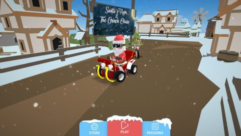 Santa's Rush: The Grinch Chase, brezplačno na igrena.net