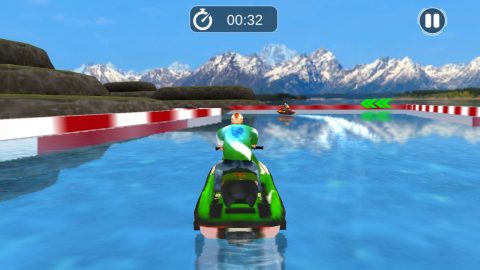 Online igra Water Boat Racing je brezplačna sportna simulacija