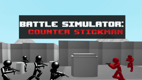 Battle Simluator - Counter Stickman je brezplačna streljačina na igrena.net