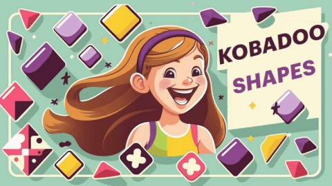 Kobadoo Shapes je brezplačna online igra spomin