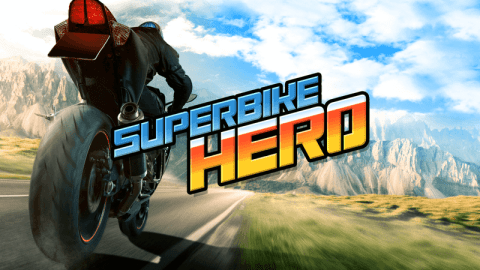 Online igra Superbike Hero je dirkalna igra z motorji