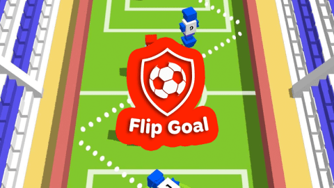 Online igra Flip Goal je priložnostna nogometna simulacija