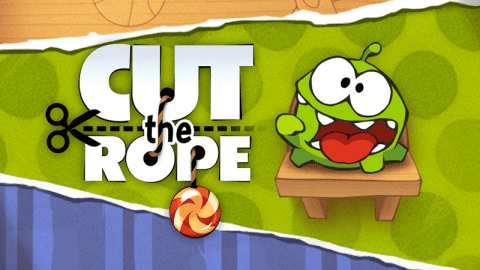 Online igra Cut The Rope je miselna igra
