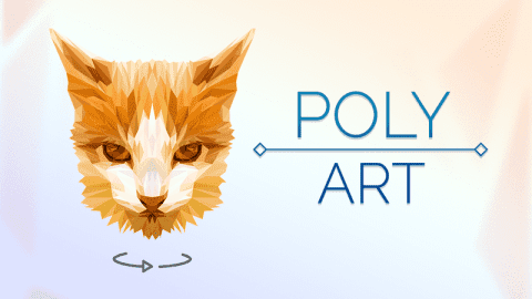 Online igra Poly Art je miselna igra