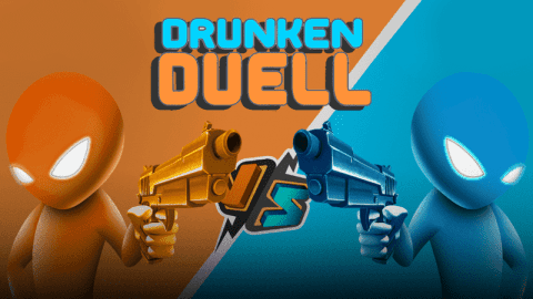 Online igrica Drunken Duel je priložnostna strelska igra na igrena.net