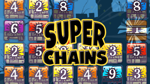 Igrica Super Chains je brezplačna miselna igra