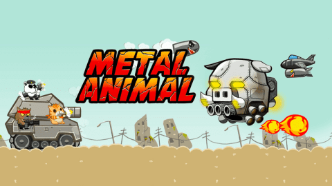 Metal Animals - brezplačna hitra obrambna igra