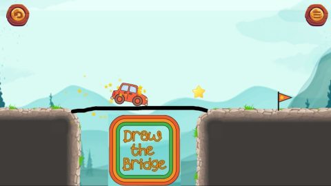 Spletna igra Draw The Bridge, brezplačna miselna igra