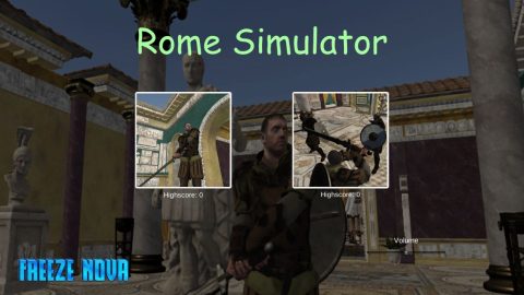 Spletna igra Rome Simulator, brezplačna 3D akcijska igra
