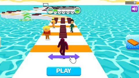 Shortcut Race: Ustvarite lastne bližnjice v tej 3D igri tekanja