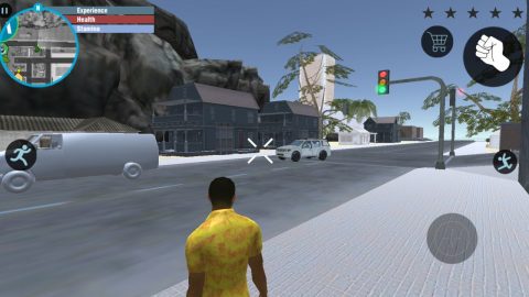 Spletna igra GTA Simulator je brezplačna 3D akcijska igra