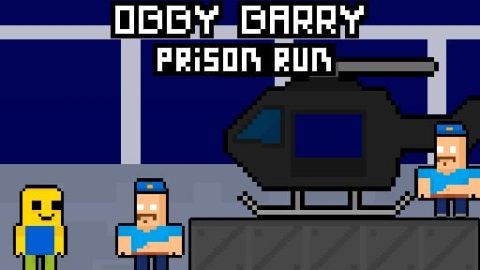 Online igra Obby Barry Prison Run