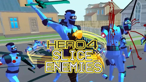 Hero 4: Slice Enemies – Brezplačna akcijska igra!