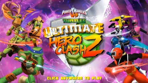 Ninja Turtle ali Power Ranger v Ultimate Hero Clash 2