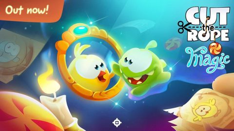 Reši puzzle in pomagaj Om Nomu! Cut the Rope: Magic!